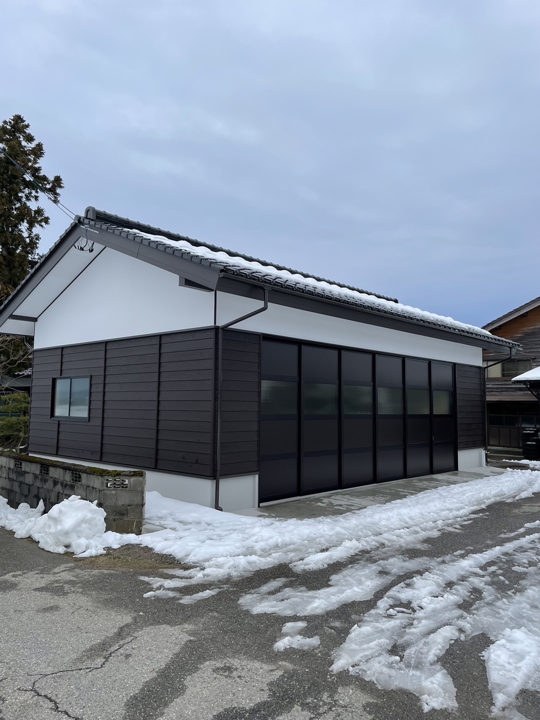 砺波市N様邸_農機具倉庫新築工事